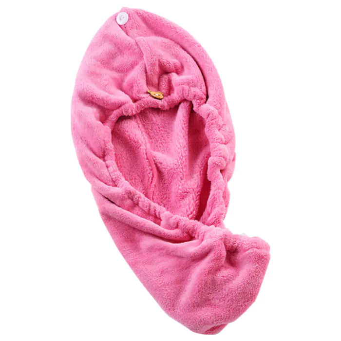 Super Absorbent Dry Hair Cap and Bath Towel