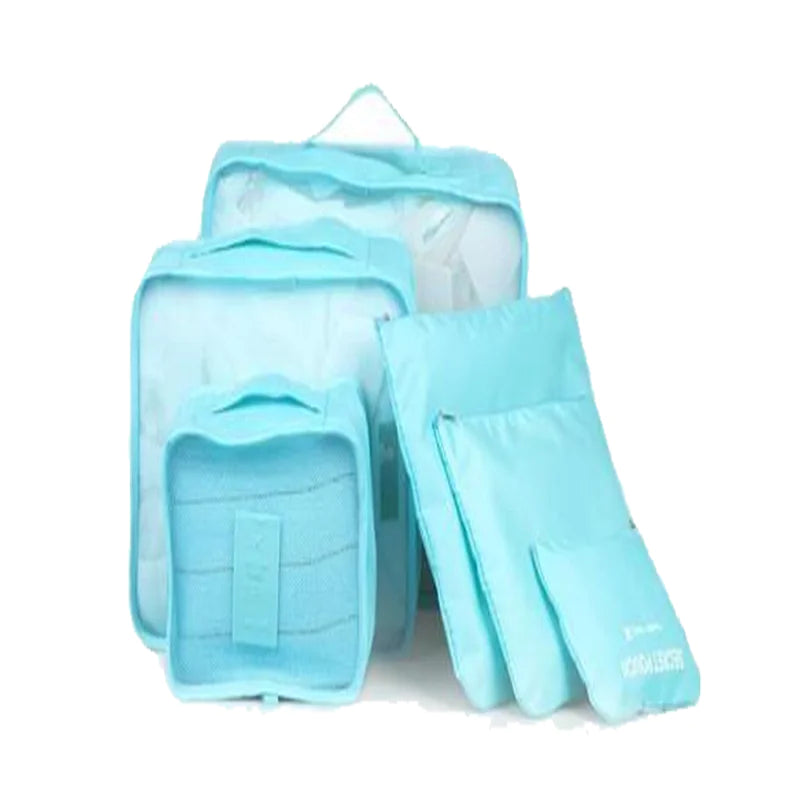 Portable Travel Luggage Packing Cubes Set