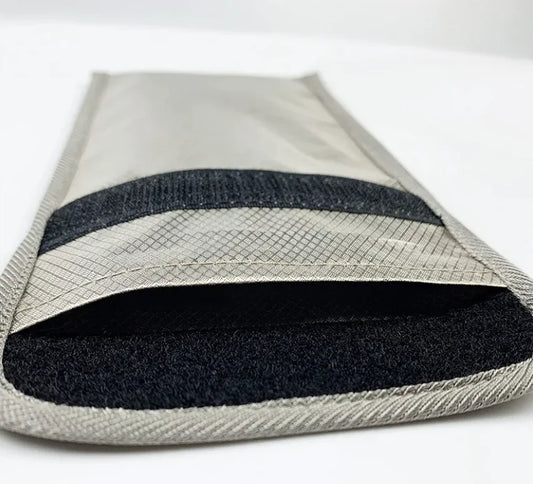 Stylish Silver Grey Mobile Phone Bag