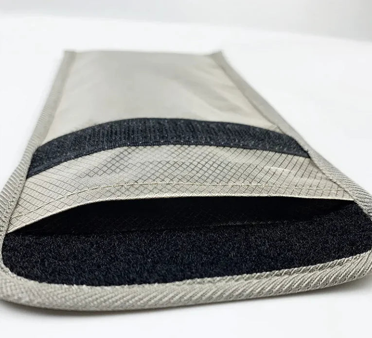 Stylish Silver Grey Mobile Phone Bag